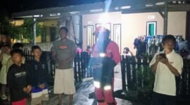 Sejumlah rumah warga mengalami kerusakan pada bagian dinding dan atap rumah setelah gempa bermagnitudo 6.3 mengguncang wilayah Kabupaten Seluma, Bengkulu. (Dok. BPBD Kota Bengkulu)