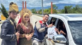 Pelanggan adalah mitra! Hutama Karya rayakan Harpelnas 2025 dengan beragam apresiasi di Tol Trans-Sumatra. Simak aksi nyatanya! (Dok. PT Hutama Karya)