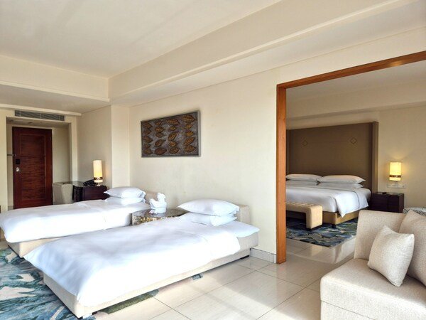 1 Bedroom Larger Family Suite, 1 King, Sofa Bed, Garden View, Garden Level, Terrace (Larger Family Suite) at Sheraton Bali Kuta Resort